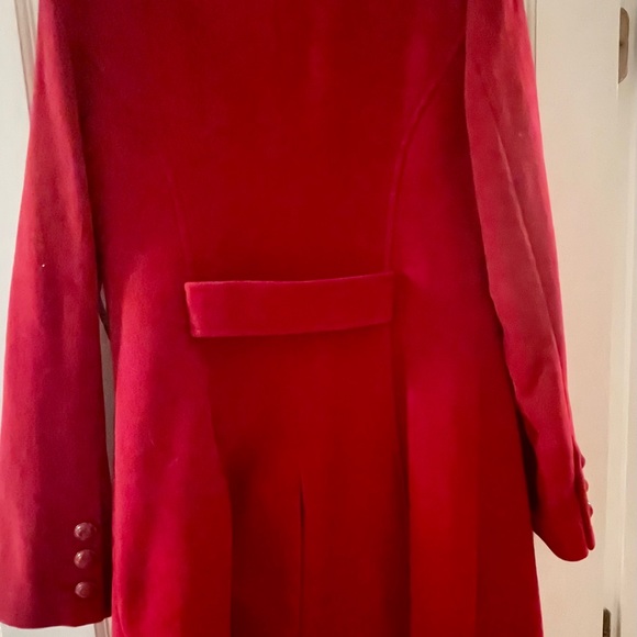 NWT red pea coat - Picture 3 of 5